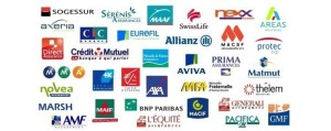 Les logos des compagnies d'assurances